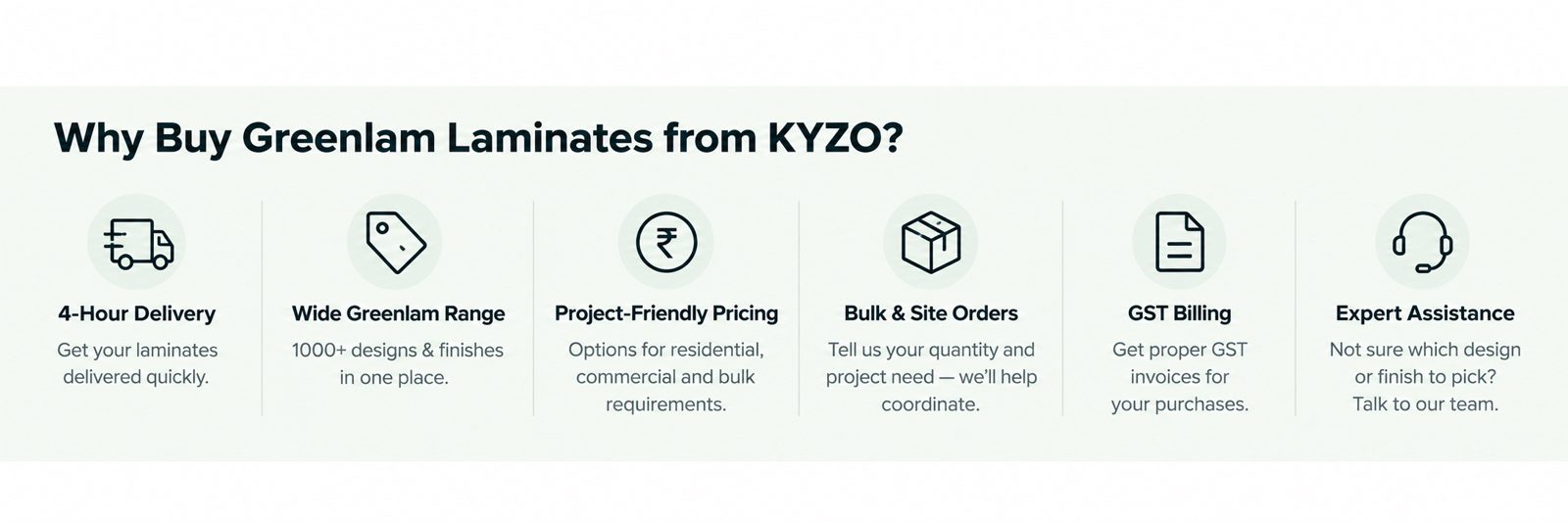 Why Buy Greenlam Laminates from KYZO_