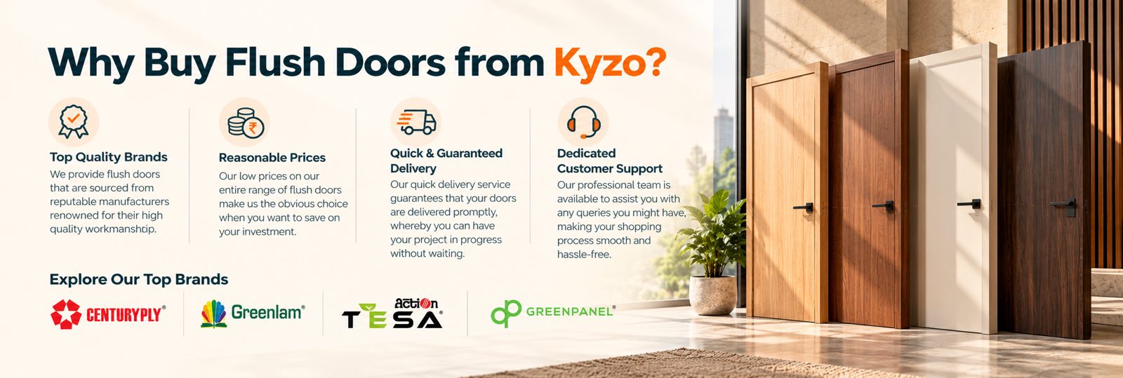 Why Choose Kyzo Flush Doors_