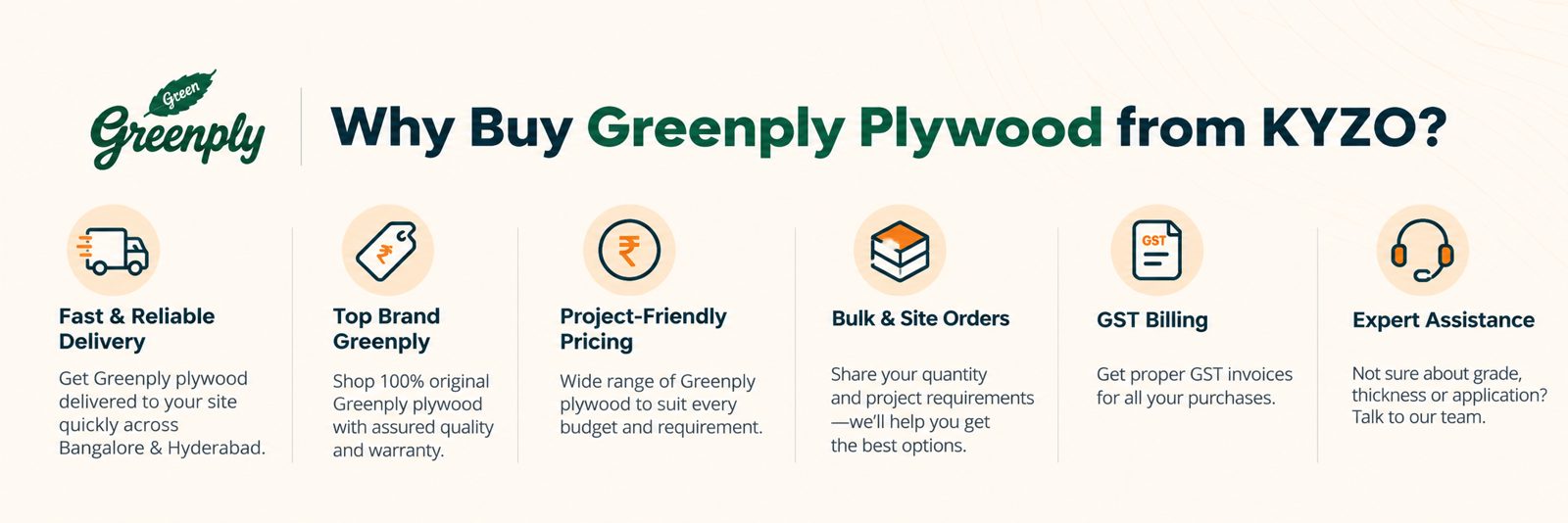Greenply Plywood Benefits on KYZO