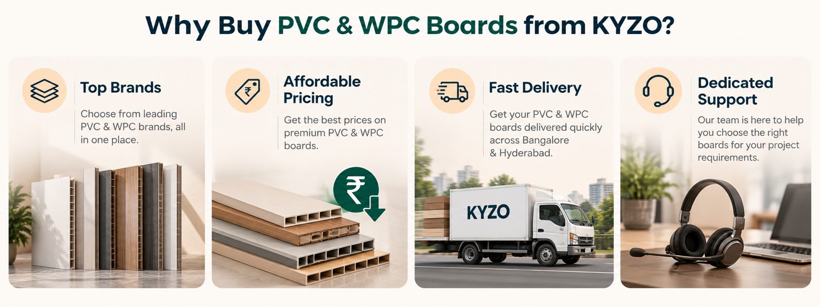 Why Choose Kyzo PVC & WPC Boards_