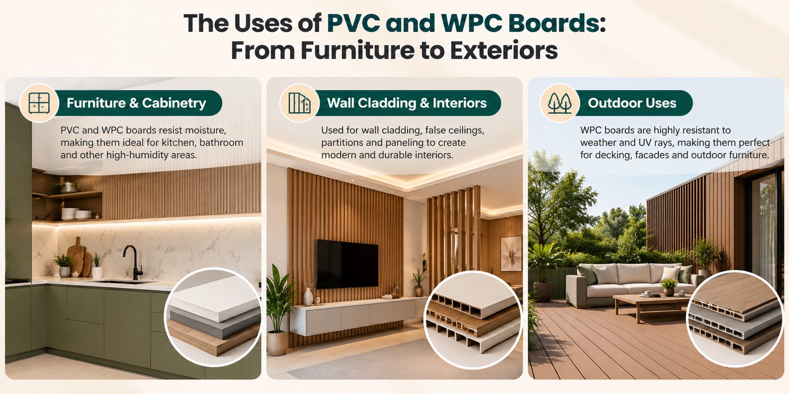 PVC & WPC Board Applications