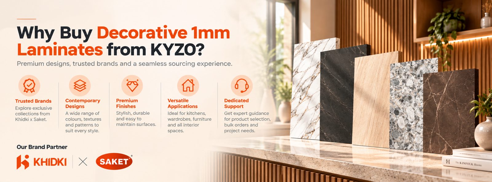 Why Choose KYZO Decorative Laminates_