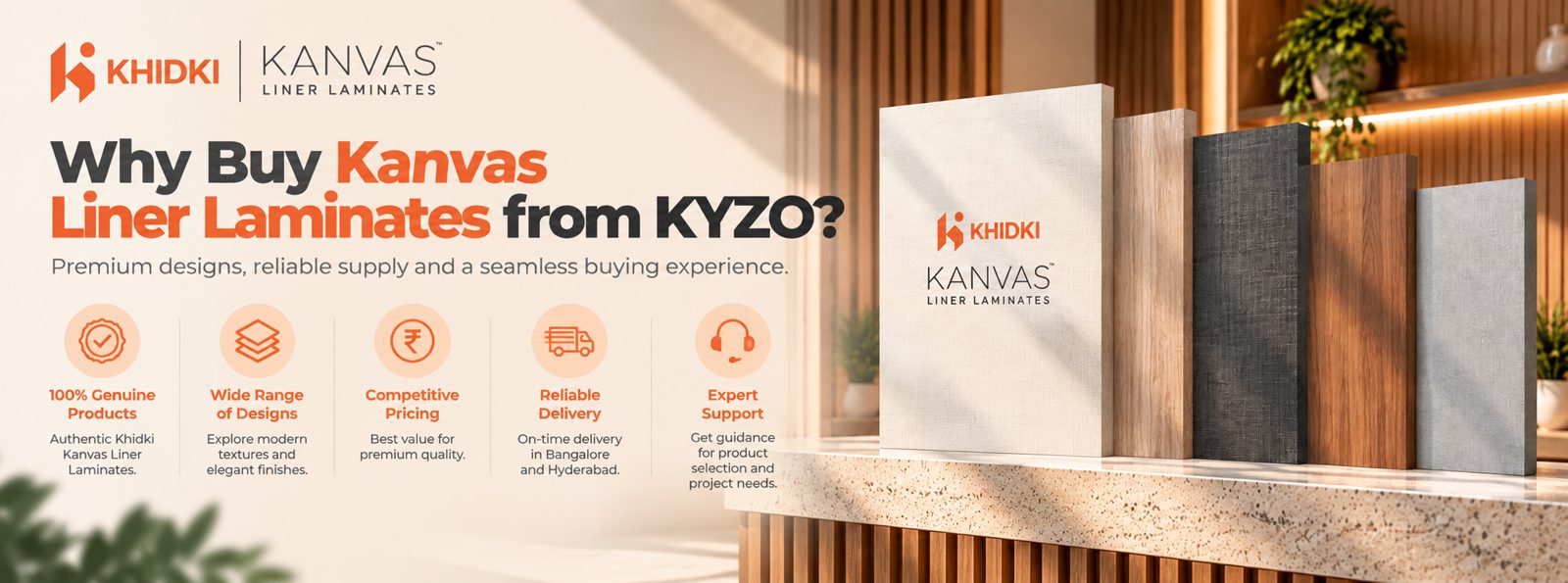 Kanvas Liner Laminates Showcase