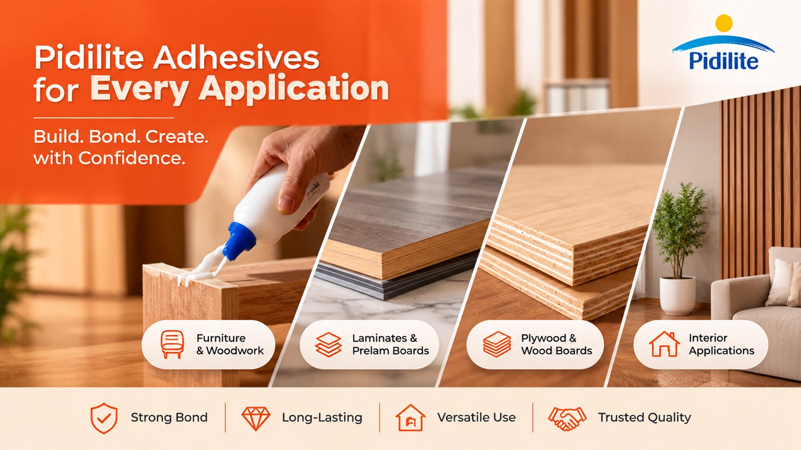 Pidilite Adhesives for Every Application