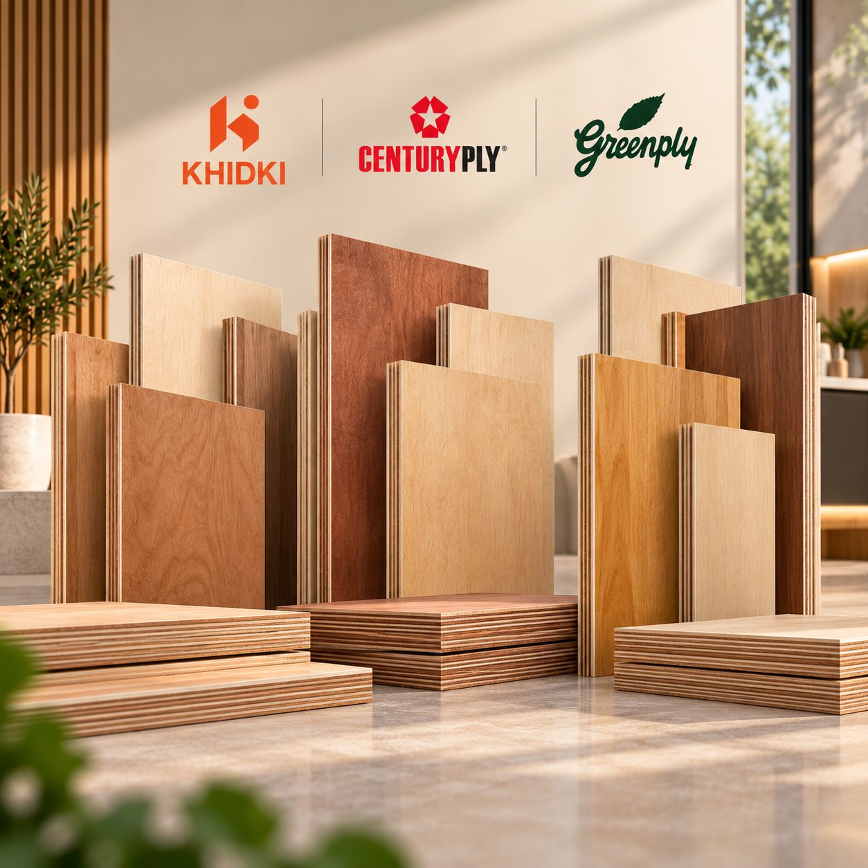 Premium Plywood Showcase Interior