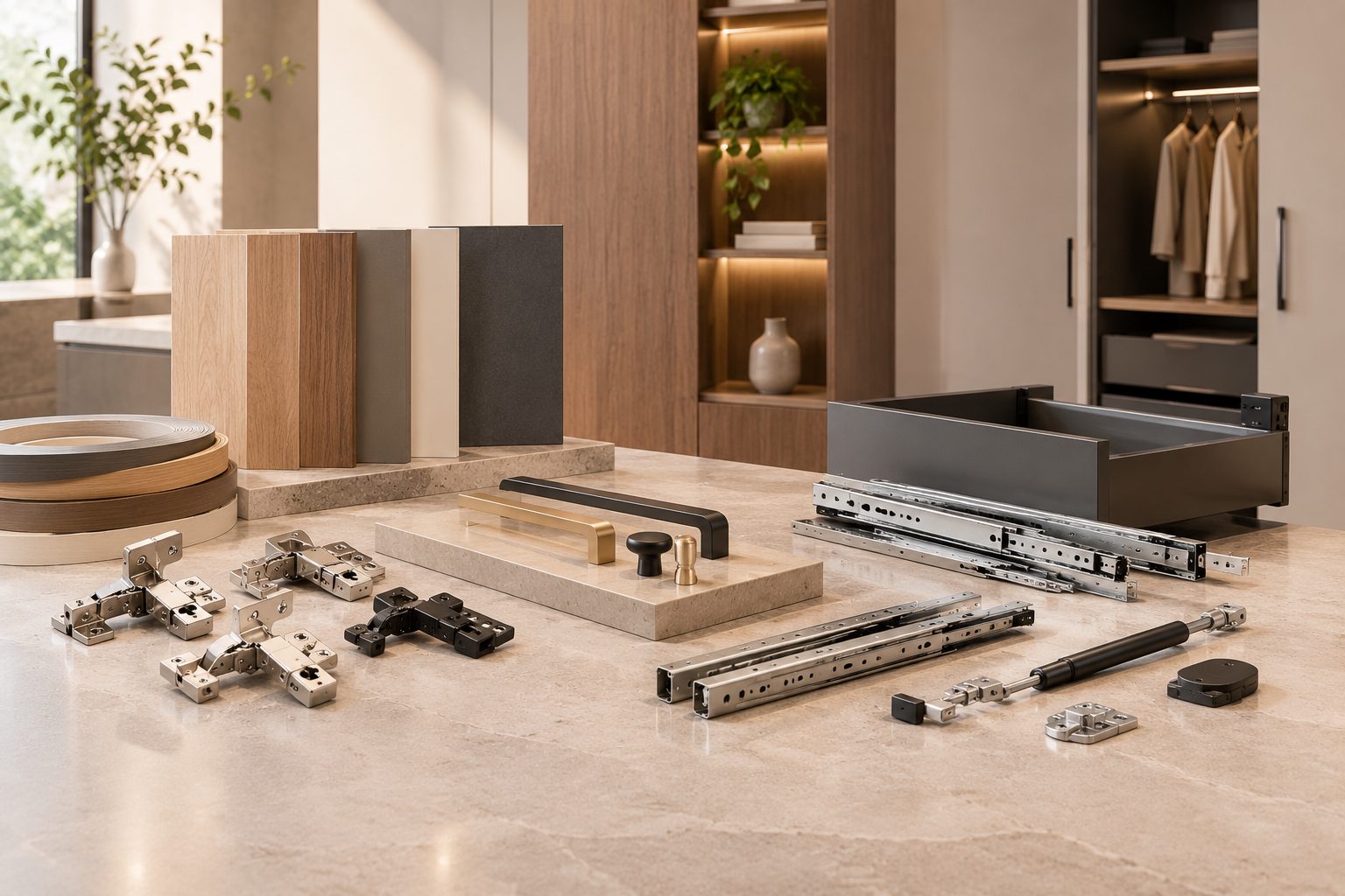 Modern Hardware Still Life Showcase
